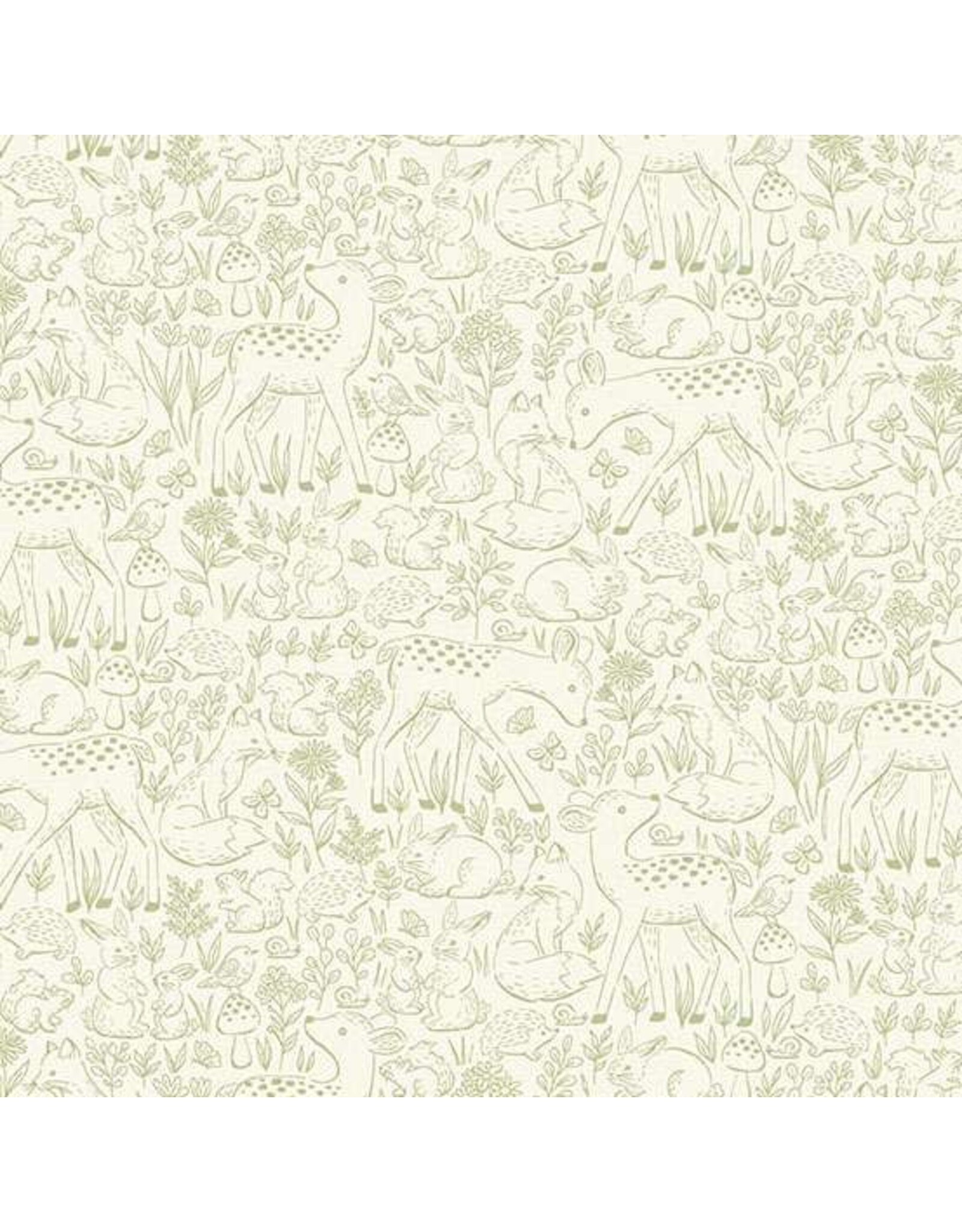 Makower UK Makower UK - Little Ones - Etched Green - 194-G