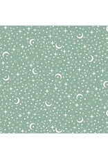 Makower UK Makower UK - Little Ones - Stars Teal - 195-T