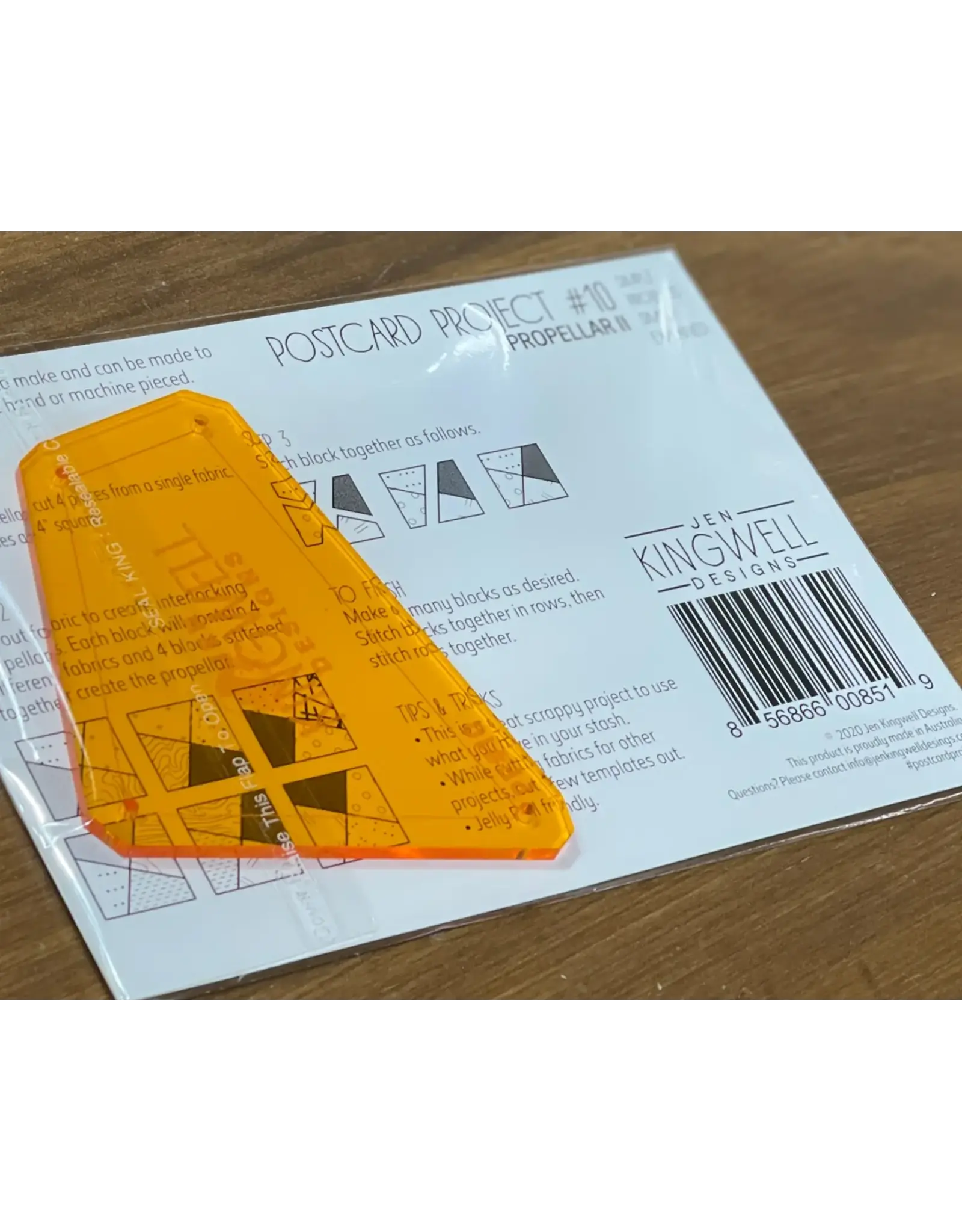 Jen Kingwell Designs Jen Kingwell Designs - Postcard Project #10 - Propellar II