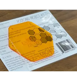Jen Kingwell Designs Postcard Project #11 - 1.5 inch Hex