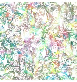 Hoffman Bali Handpaints - Butterflies Spring