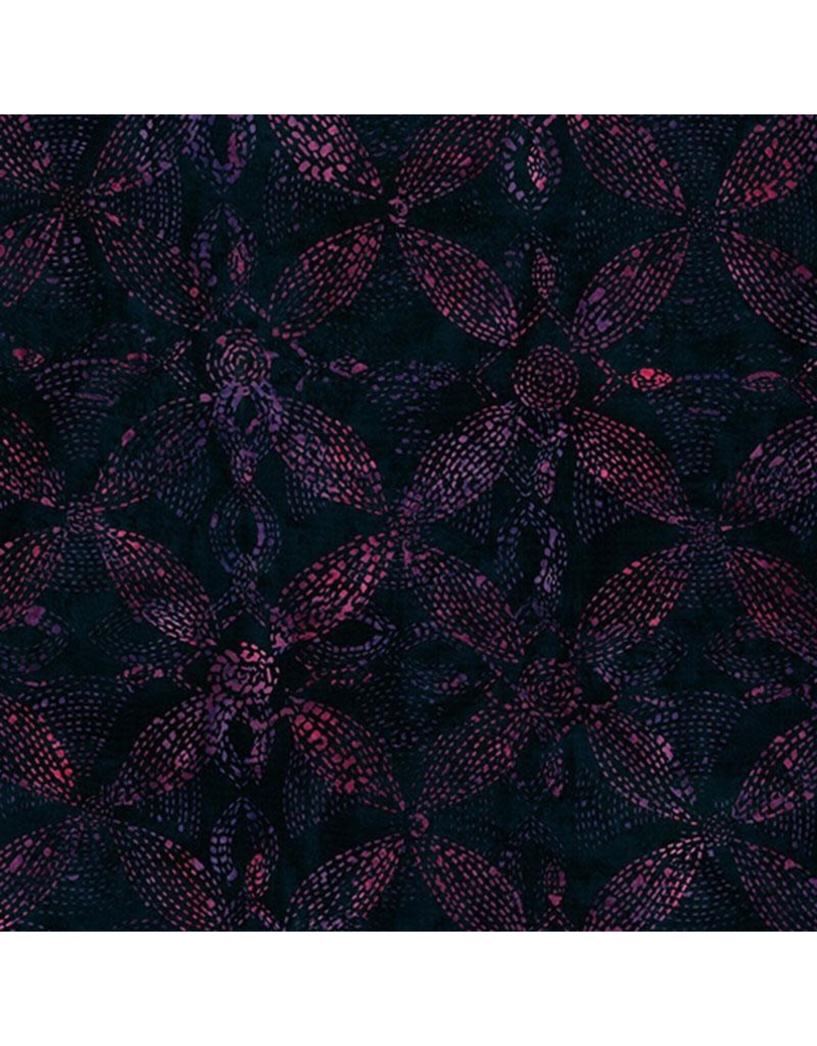 Hoffman Hoffman Fabrics - Bali Handpaints - Dotty Tile Raspberry - X2626-97