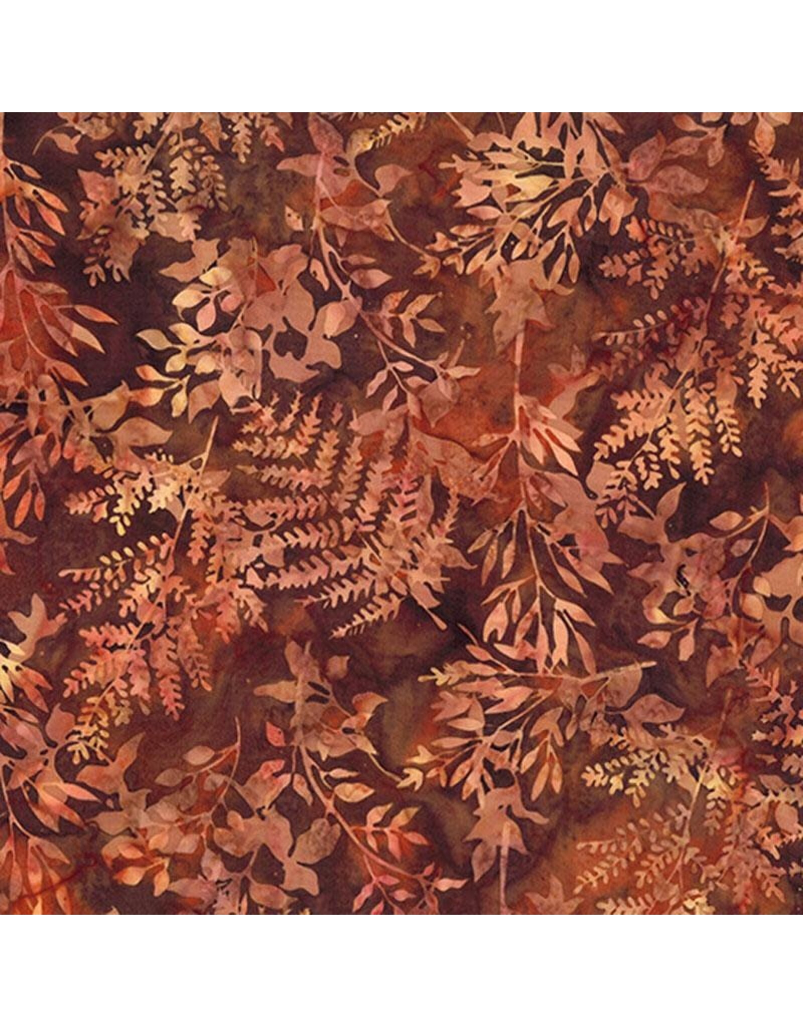 Hoffman Hoffman Fabrics - Bali Handpaints - Leafy Branches Bourbon - X2627-572