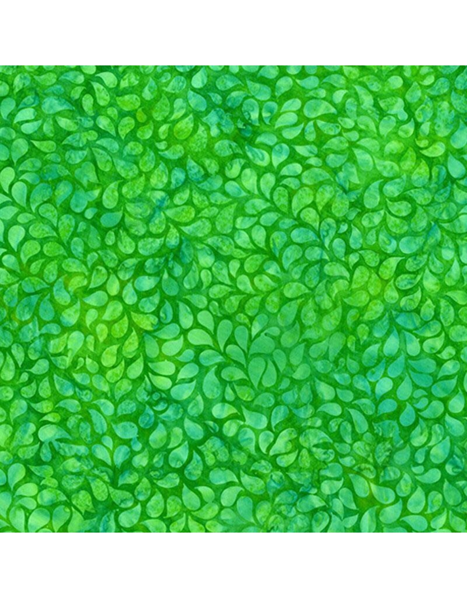 Hoffman Hoffman Fabrics - Bali Handpaints - Droplets Grass - X2631-115