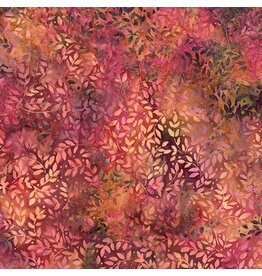 Hoffman Bali Handpaints - Packed Leaves Global Spice