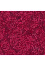 Hoffman Hoffman Fabrics - Bali Handpaints - Woodblock Red Velvet - X2638-568