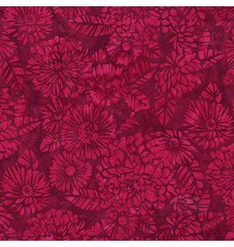 Hoffman Bali Handpaints - Woodblock Red Velvet