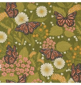 Moda Bee Garden - Butterfly Ivy coupon (± 69 x 110 cm)