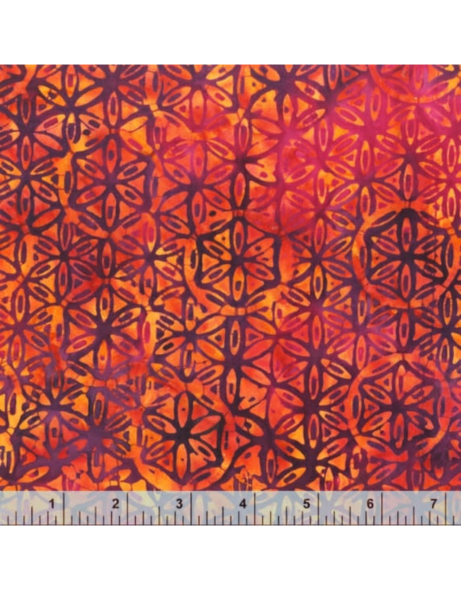 Anthology Fabrics Anthology - Be Colourful - Medallions Plum - 3189Q-X