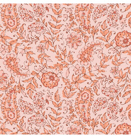 Art Gallery Fabrics Listen to your Heart - India Ink Six coupon (± 56 x 110 cm)