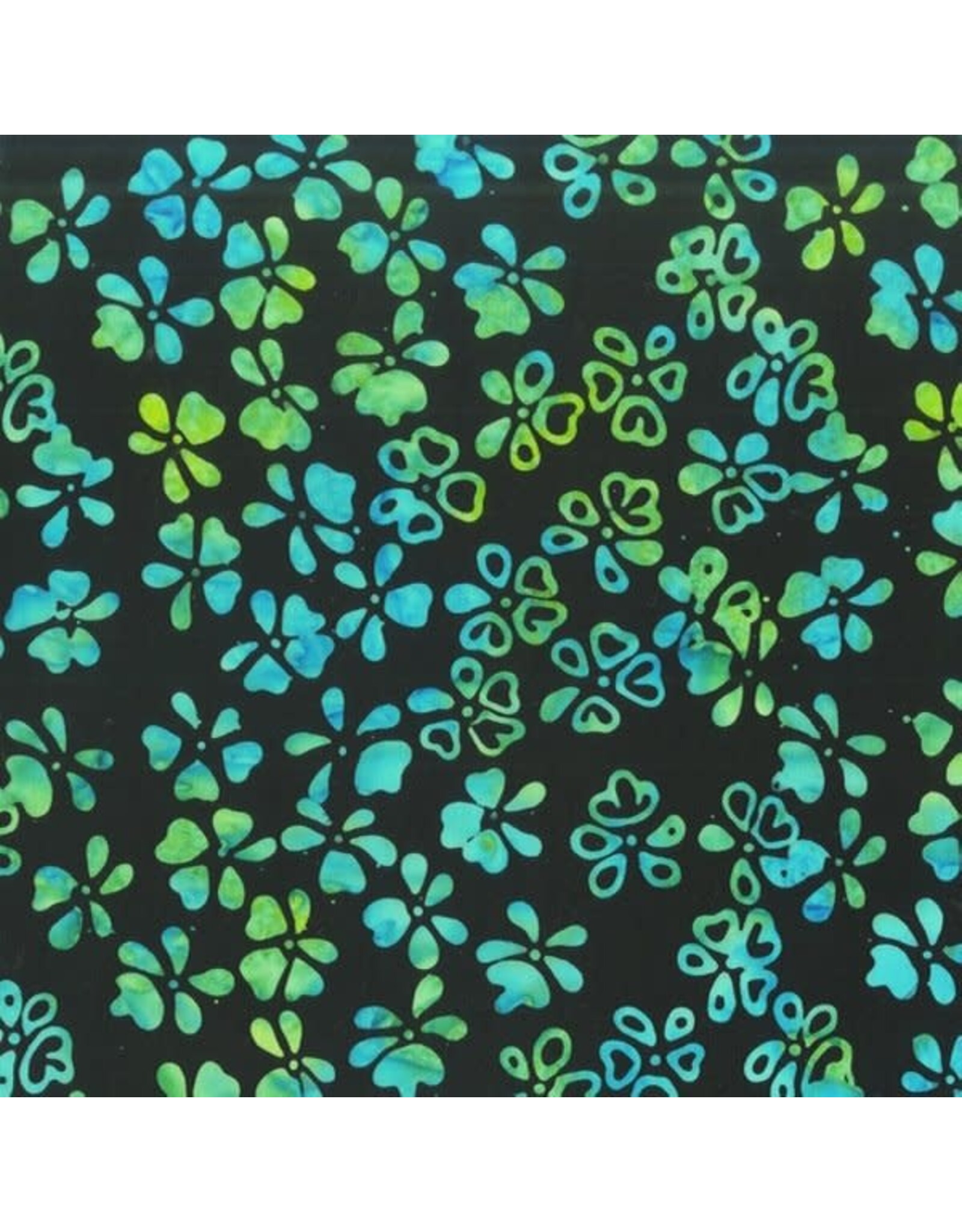 Anthology Fabrics Anthology - Be Colourful - Petals Black - 3113Q-X