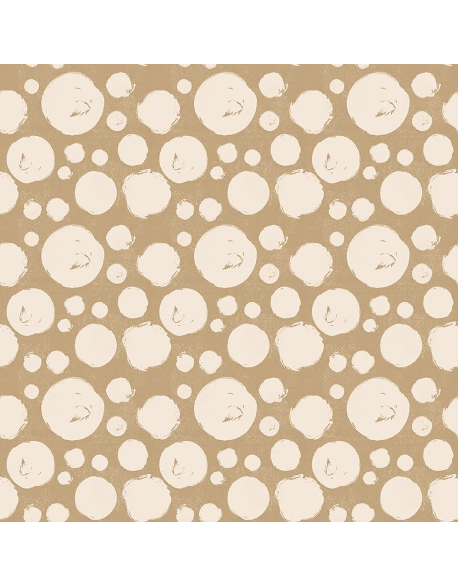 Blank Quilting Modern Abstractions - Dots Tan - B2908-30