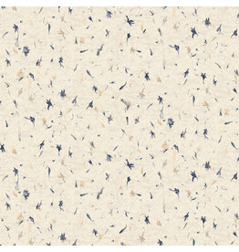 Floral Serenade - Perennial Paper - Navy