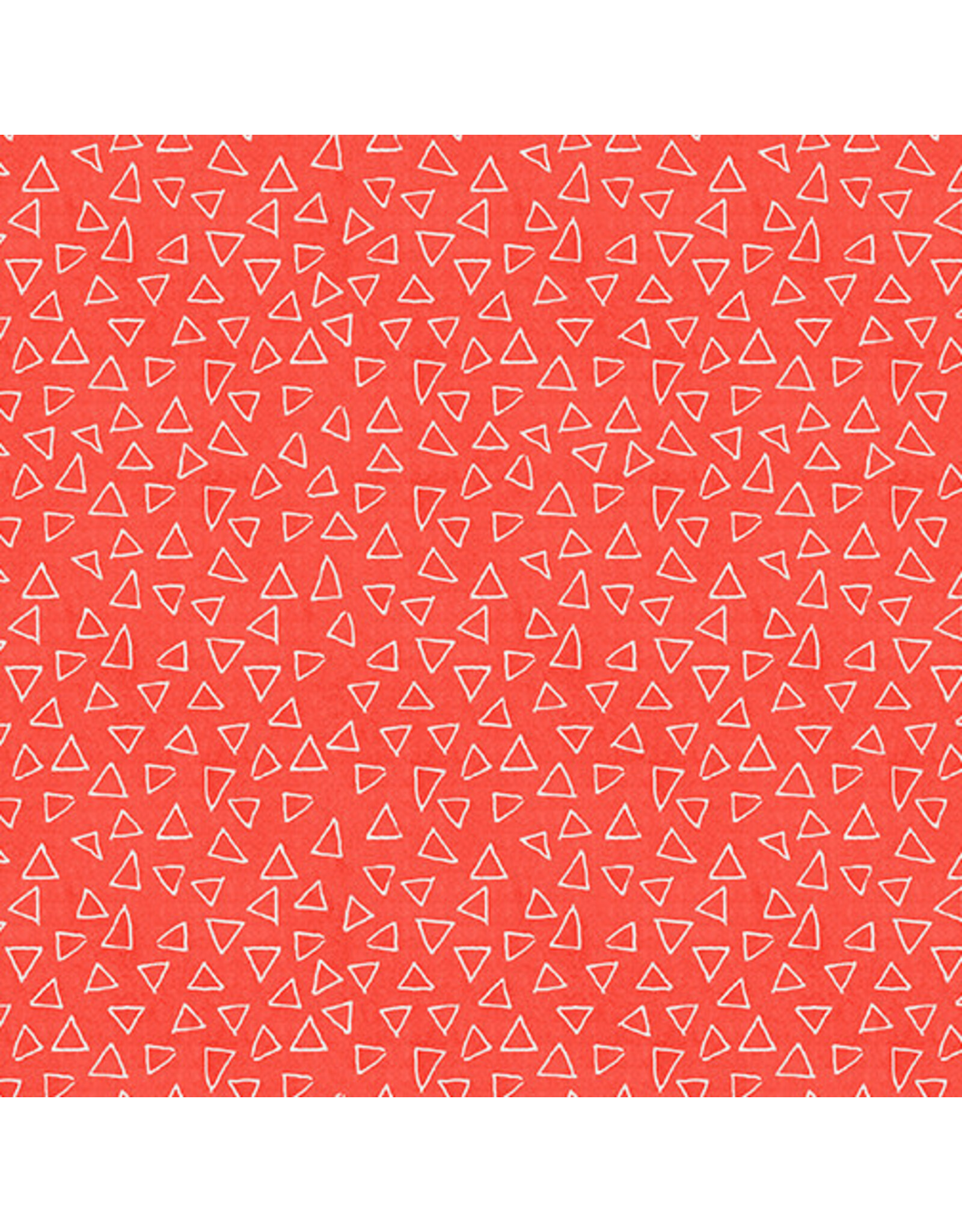 Benartex Contempo Studio Elephant Joy - Floating Triangles Coral coupon (± 60 x 110 cm)