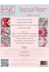 Hugs N Kisses - Appliqué Paper - Semi Water Soluble