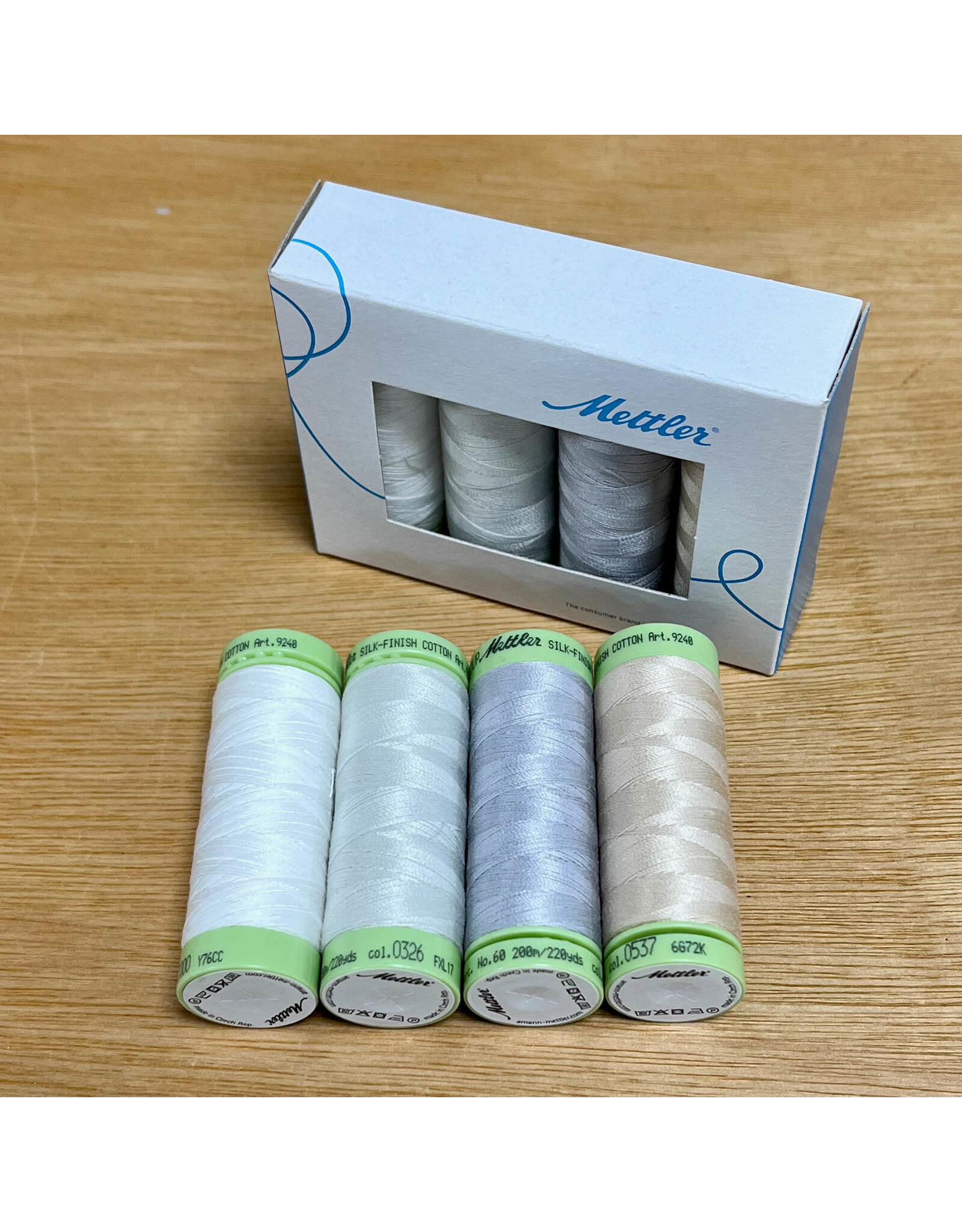 Mettler Mettler - Silk Finish Cotton 60 Set - Patchwork Basics - Soft