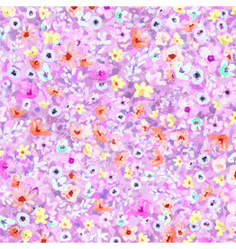 P & B Textiles Spring Sweeties - Flowers Pink