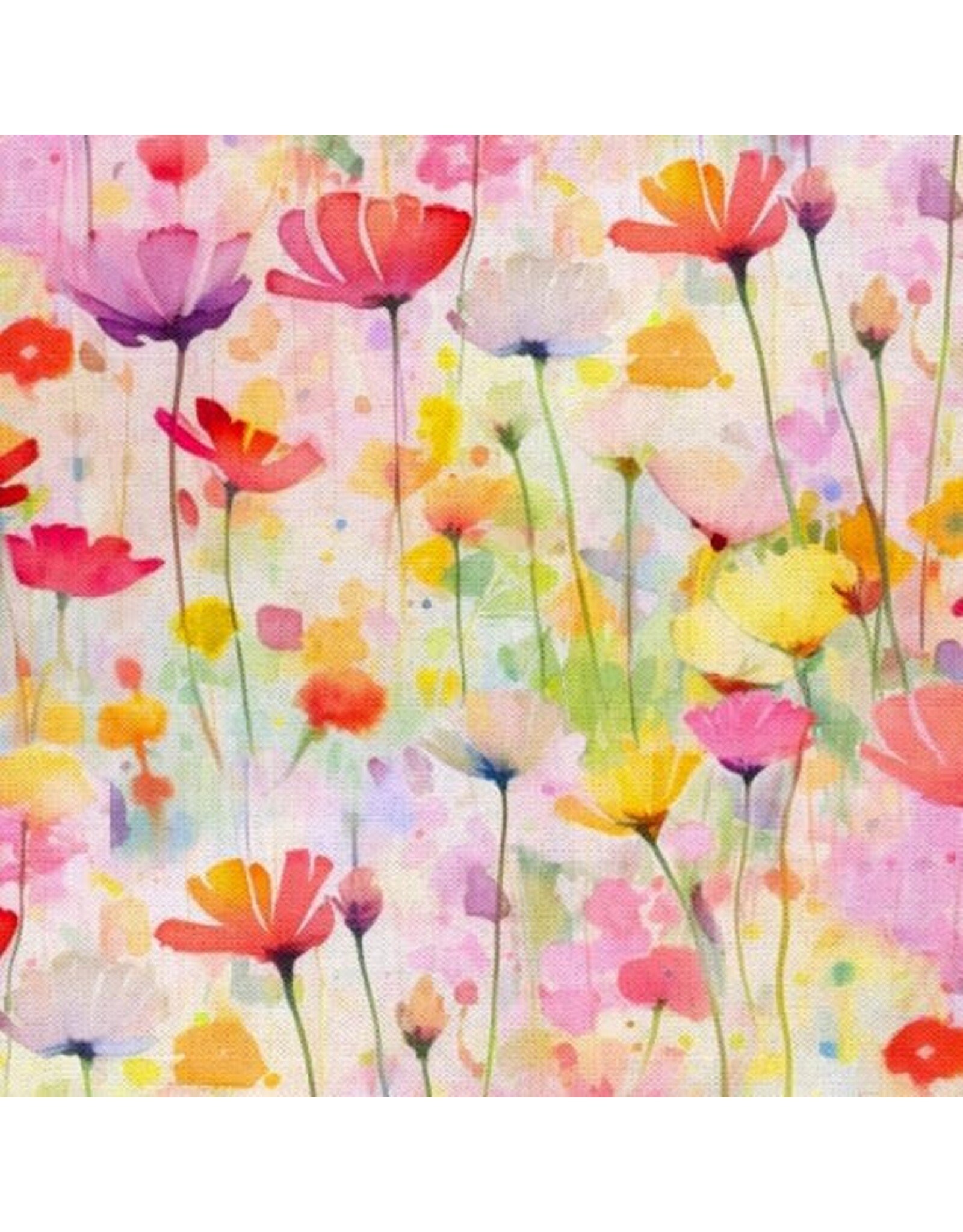 3 Wishes Fabric 3 Wishes - Spring into Beauty - Budding Wildflowers