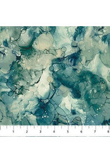 Northcott Deborah Edwards & Melanie Samra - Whisper - Texture Teal - DP28706-68