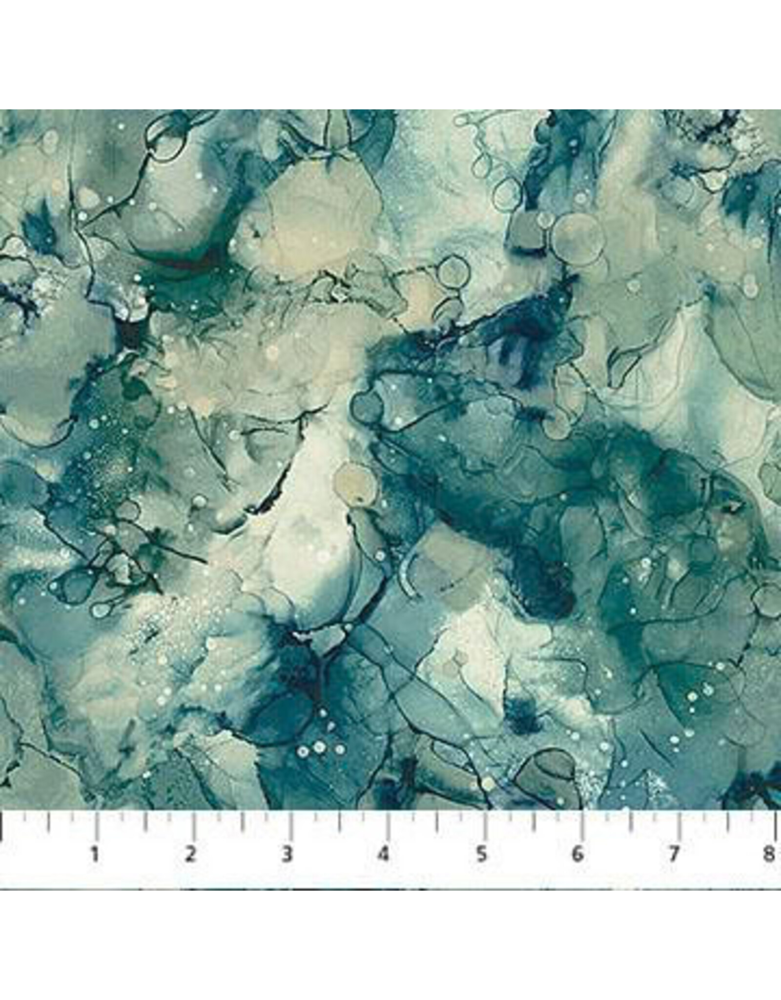 Northcott Deborah Edwards & Melanie Samra - Whisper - Texture Teal - DP28706-68