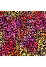 P & B Textiles Noemi Ibarz - Color Burst - Dots Red Pink - CBUR-6091-ROY
