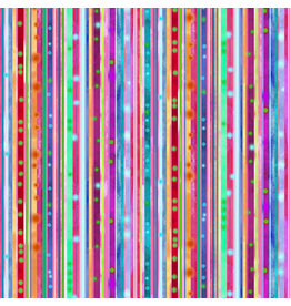 P & B Textiles Color Burst - Stripe Multi