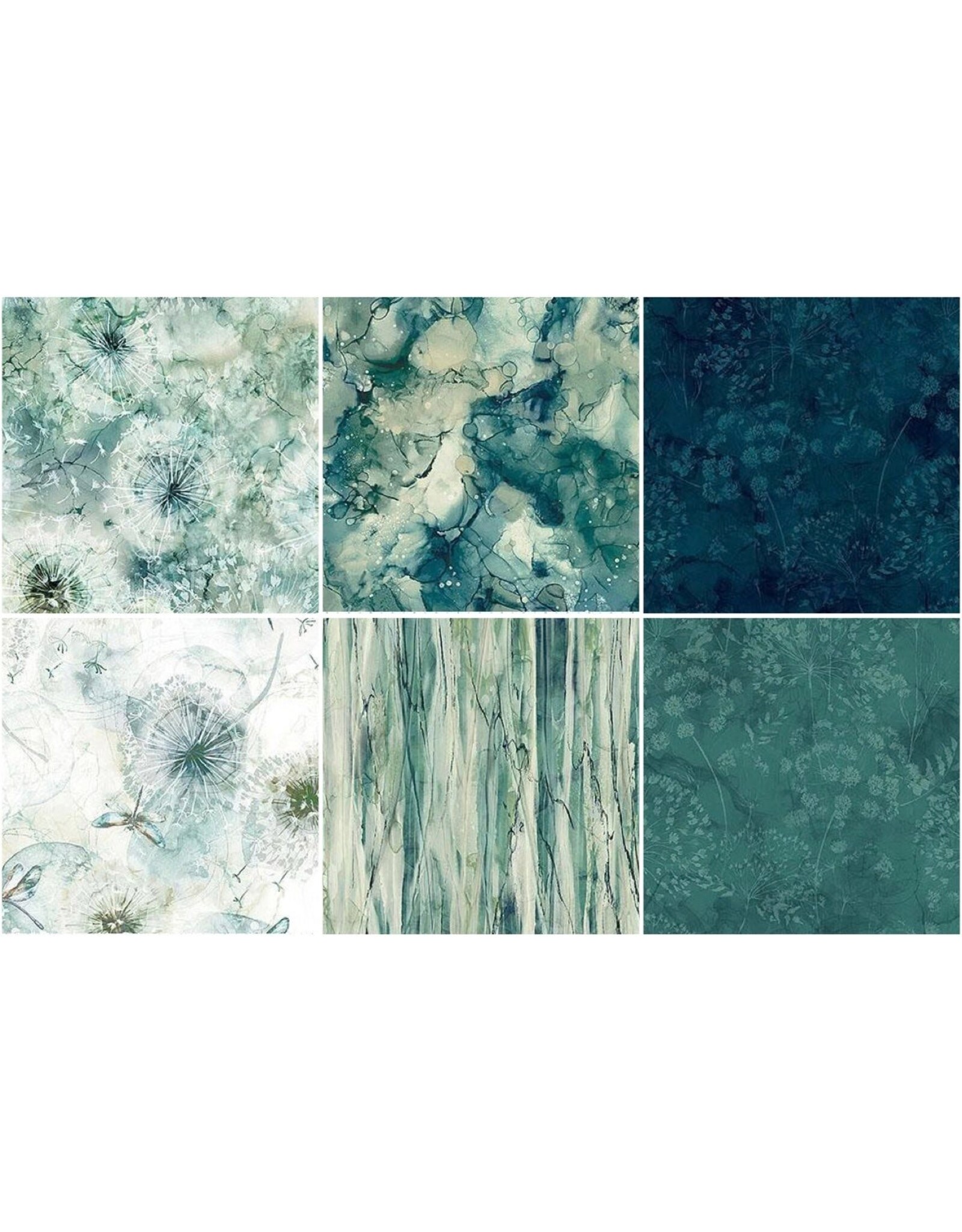 Northcott Deborah Edwards & Melanie Samra - Whisper - Fat Quarter Pakket