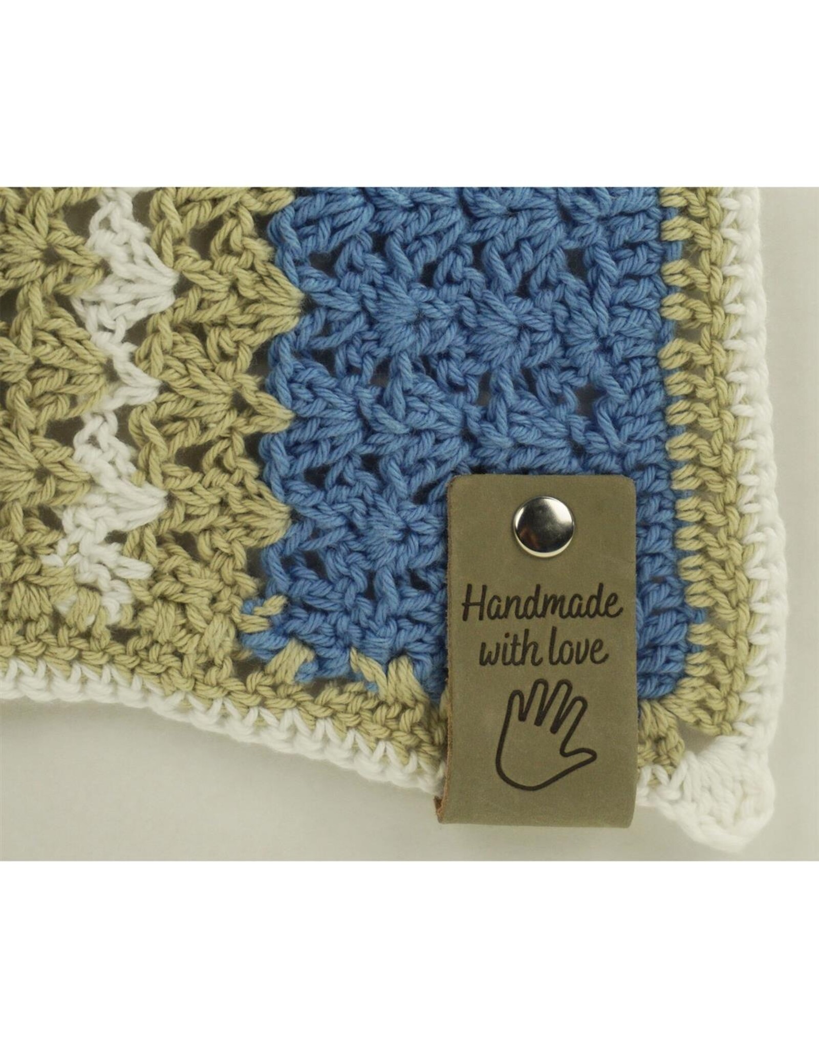 Durable Durable Leather Label - Made by Grandma