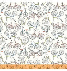 Windham Be My Neighbor - Bicycles Ivory coupon (± 72 x 110 cm)