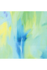 Moda Gradients Auras - Plasma Turquoise coupon (± 41 x 110 cm)