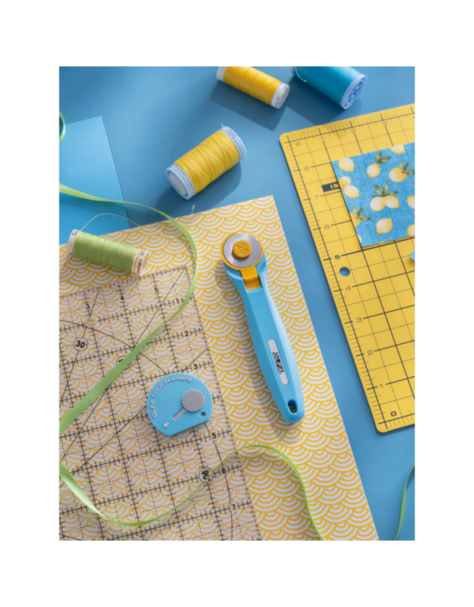 Olfa Olfa Rolmes - 28 mm - AQUA - inclusief TK-4 Bonus