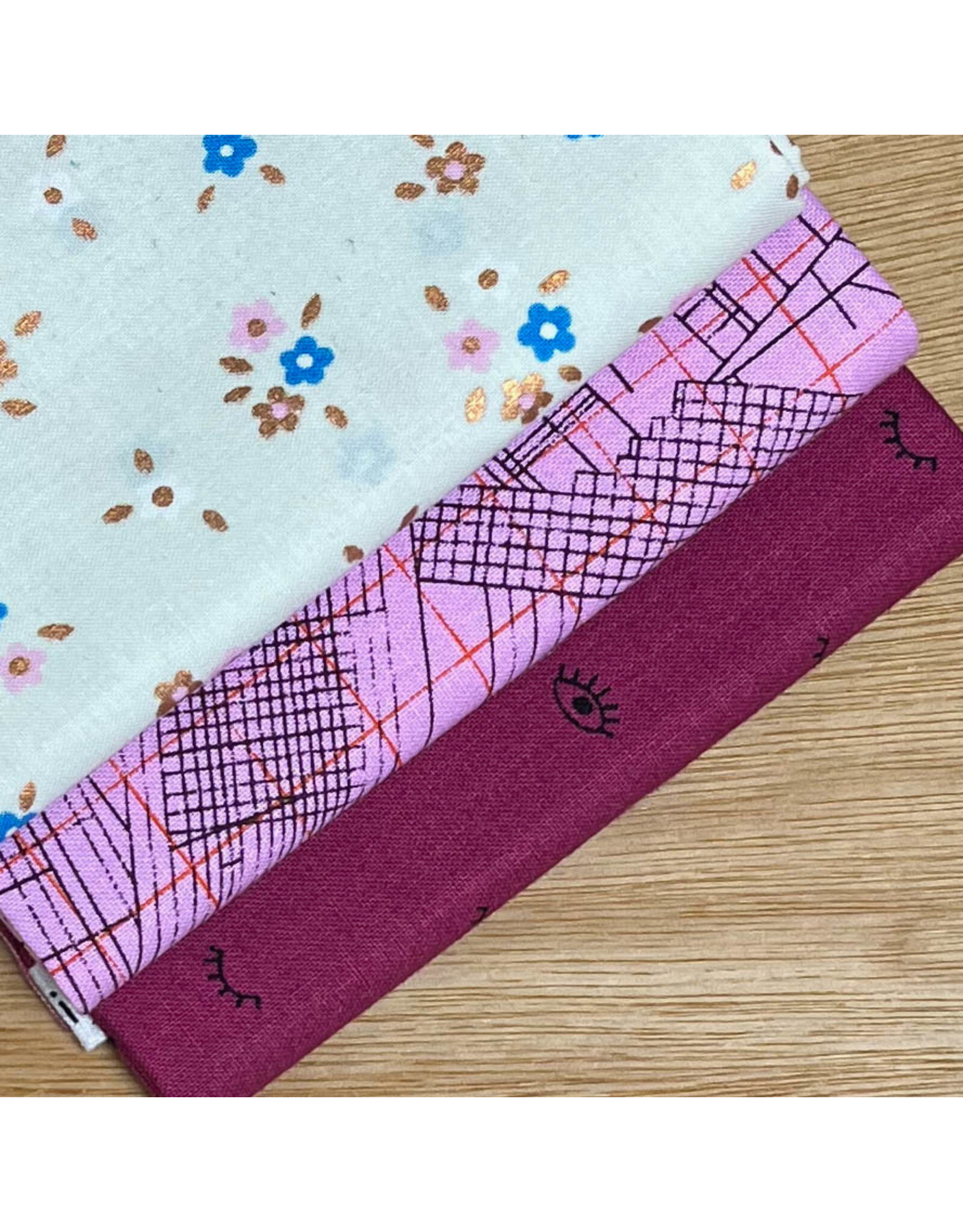 Diversen Spring Cleaning - Fat Quarter bundel - Orchid