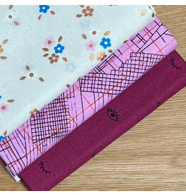 Diversen Spring Cleaning - Fat Quarter bundel - Orchid