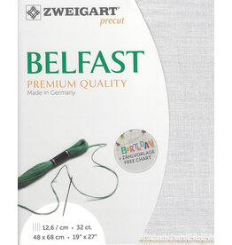 Zweigart Belfast - Linnen - 32 Count - Parel - 2055