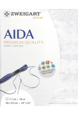 Zweigart Zweigart - Aida Vintage - 18 Count - lichtgrijs - 7139