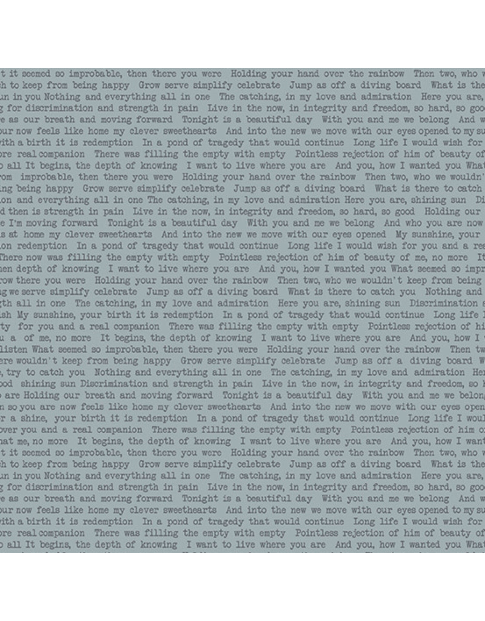 Andover Sun Print 2022 - Text Stone coupon (± 60 x 110 cm)