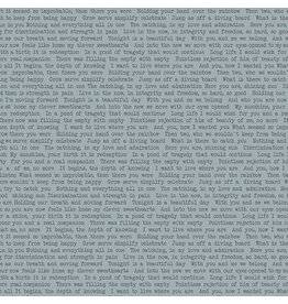 Andover Sun Print 2022 - Text Stone coupon (± 60 x 110 cm)