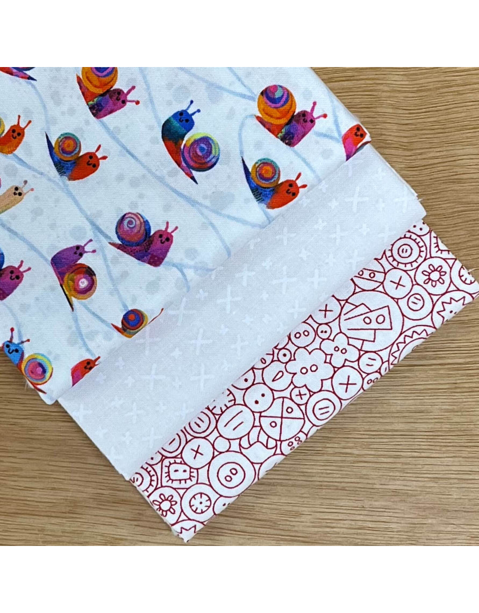 Diversen Spring Cleaning - Fat Quarter bundel - Light Red