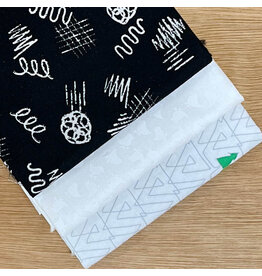 Diversen Spring Cleaning - Fat Quarter bundel - Black/White