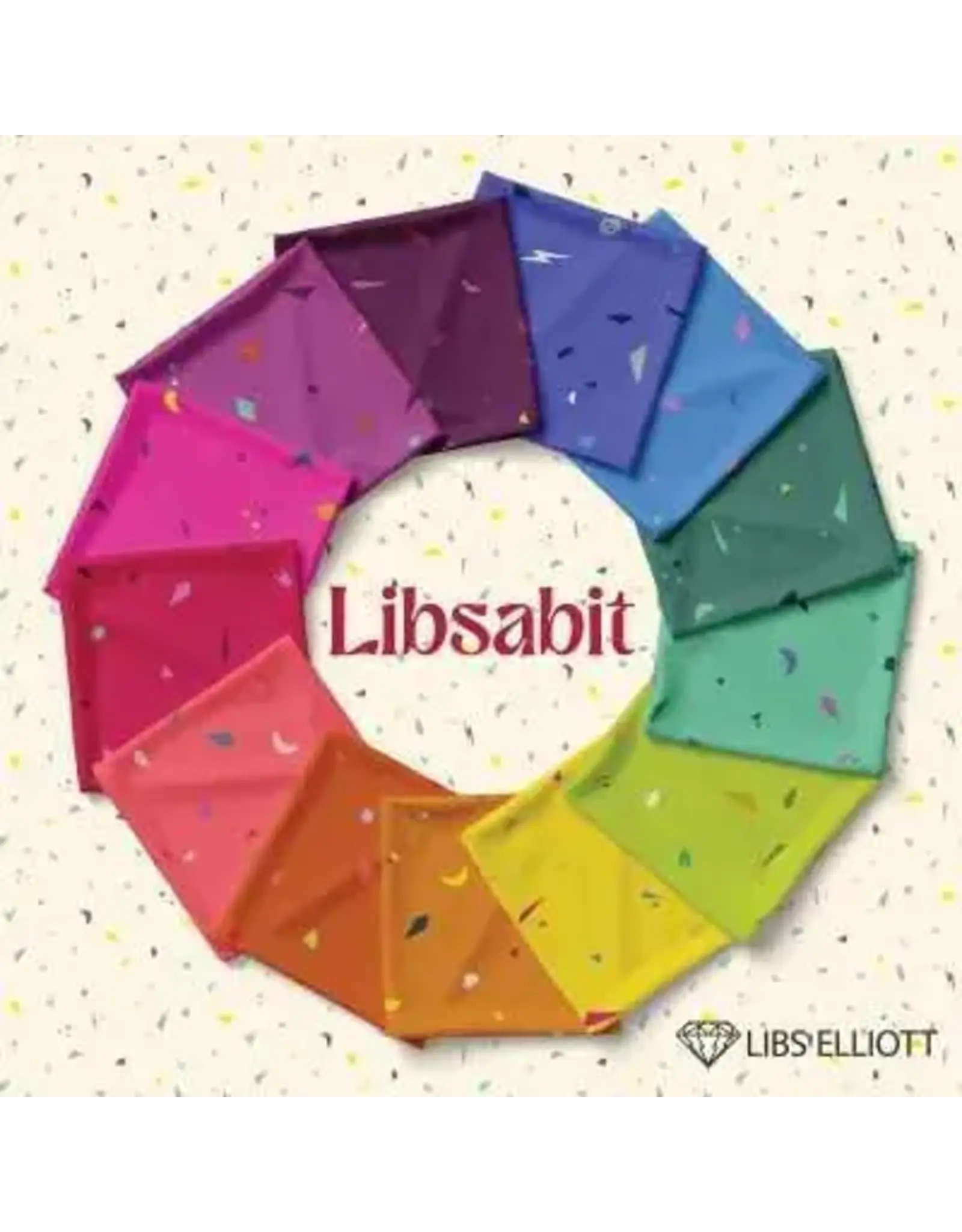 Andover Libs Elliott -  Libsabit - Halve Meter Pakket - PRE-ORDER