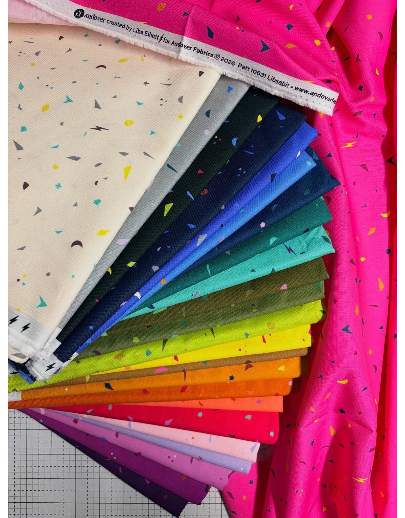 Andover Libs Elliott -  Libsabit - Fat Quarter Pakket - PRE-ORDER