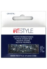 Restyle Restyle - Hotfix Steentjes - Crystal - SS10 - 3 mm