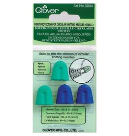 Clover Point Protectors for Circular Knitting Needles - S