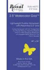 Bosal Bosal - Fusible Watercolor Grid - 2,5 inch