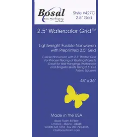 Bosal Bosal - Fusible Watercolor Grid - 2,5 inch