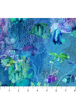 Northcott Deborah Edwards & Melanie Samra - Coral Reef - Fish Navy - DP28879-48