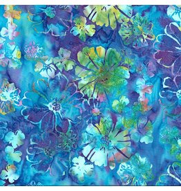 Hoffman Bali Handpaints - Floral Wisteria