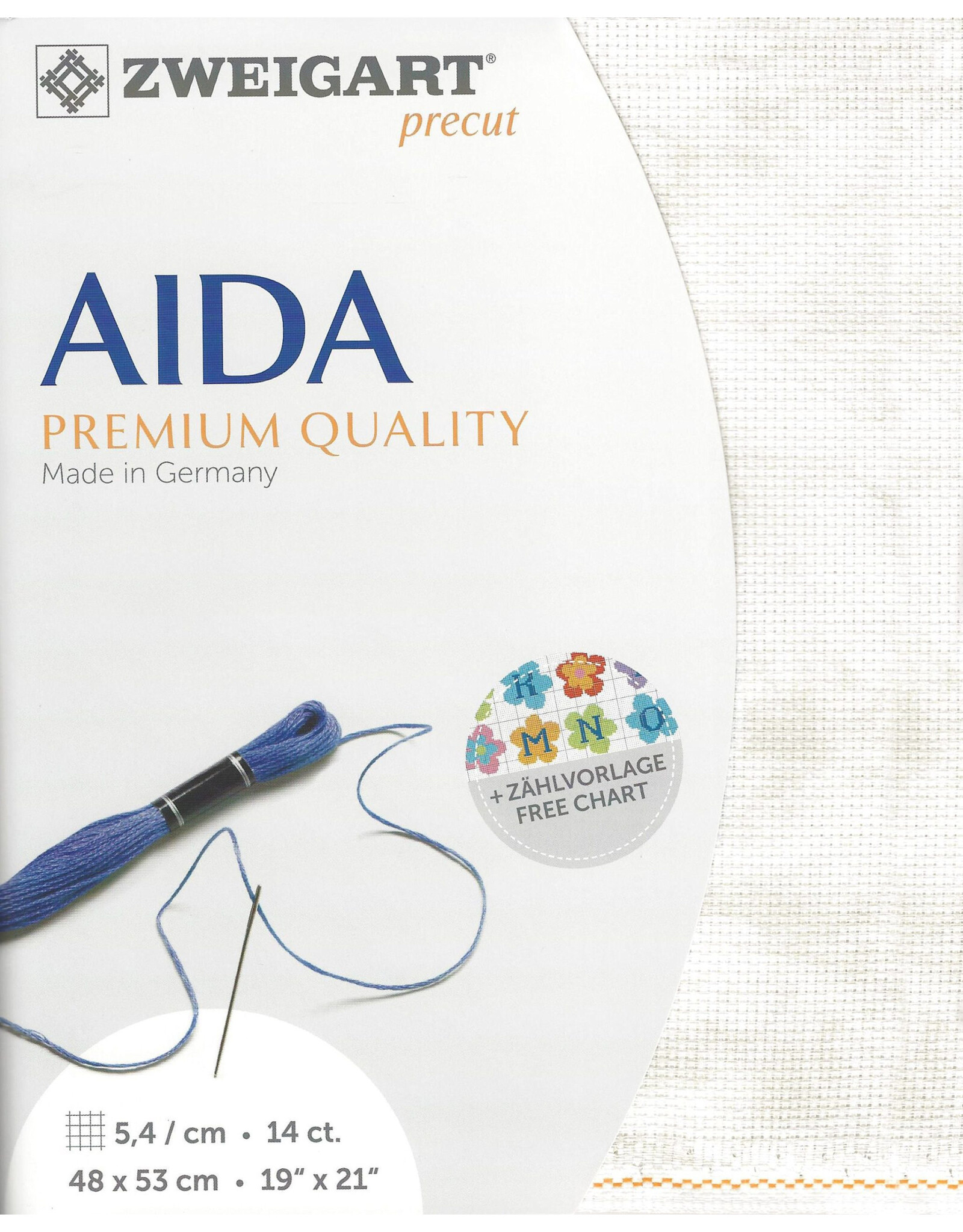 Zweigart Aida Vintage - 14 Count - Zand - 1079