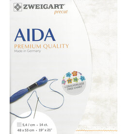 Zweigart Aida Vintage - 14 Count - Zand - 1079