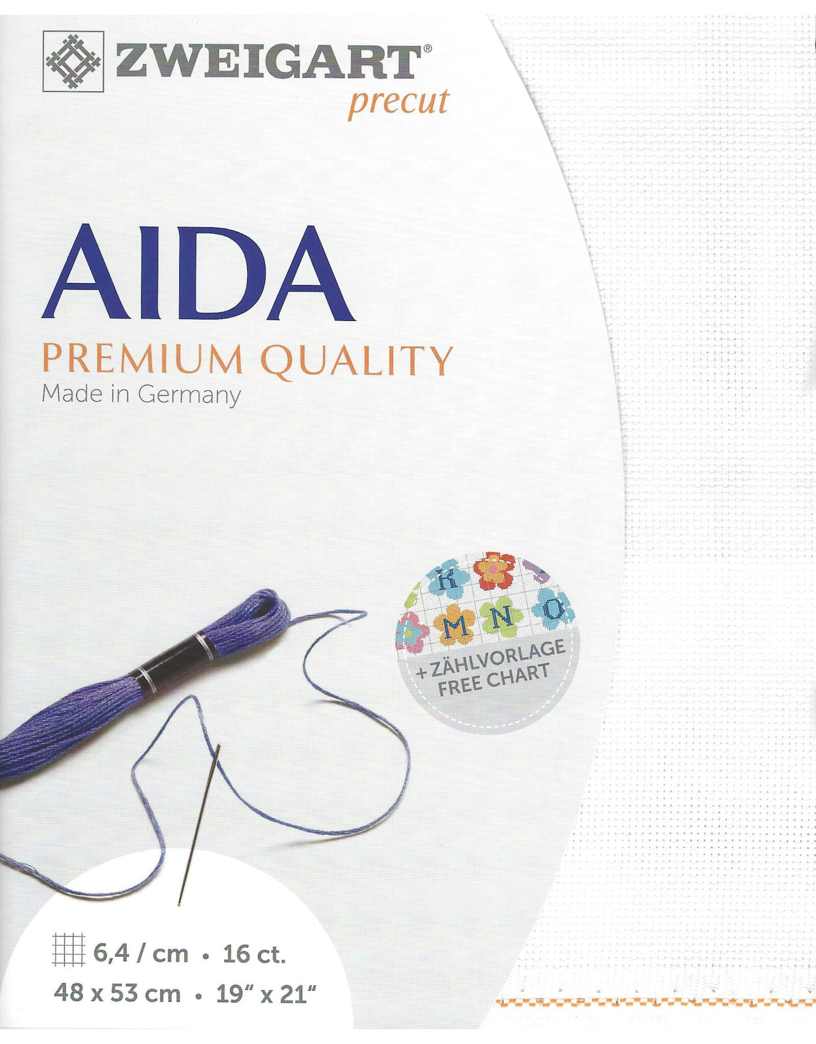 Zweigart Aida - 16 Count - Off-White - 101